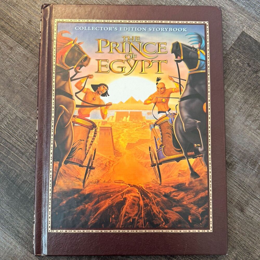 DreamWorks The Prince of Egypt Collector's Edition Illustrated Storybook HC